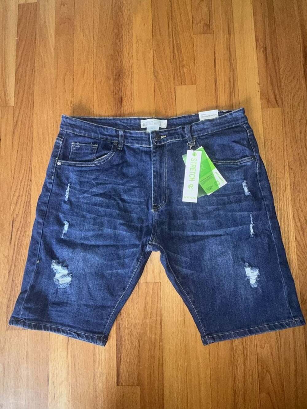 Refinery Republic Men's Distressed Denim Jean Shorts Size 38 NWT